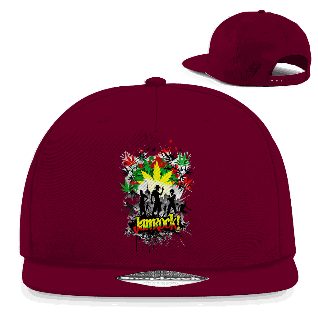 Snapback Rapper Cap - Jamrock | Division420®