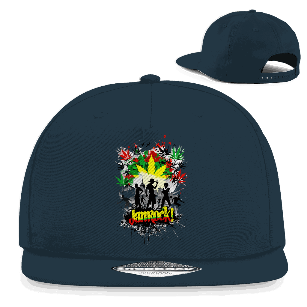 Snapback Rapper Cap - Jamrock | Division420®