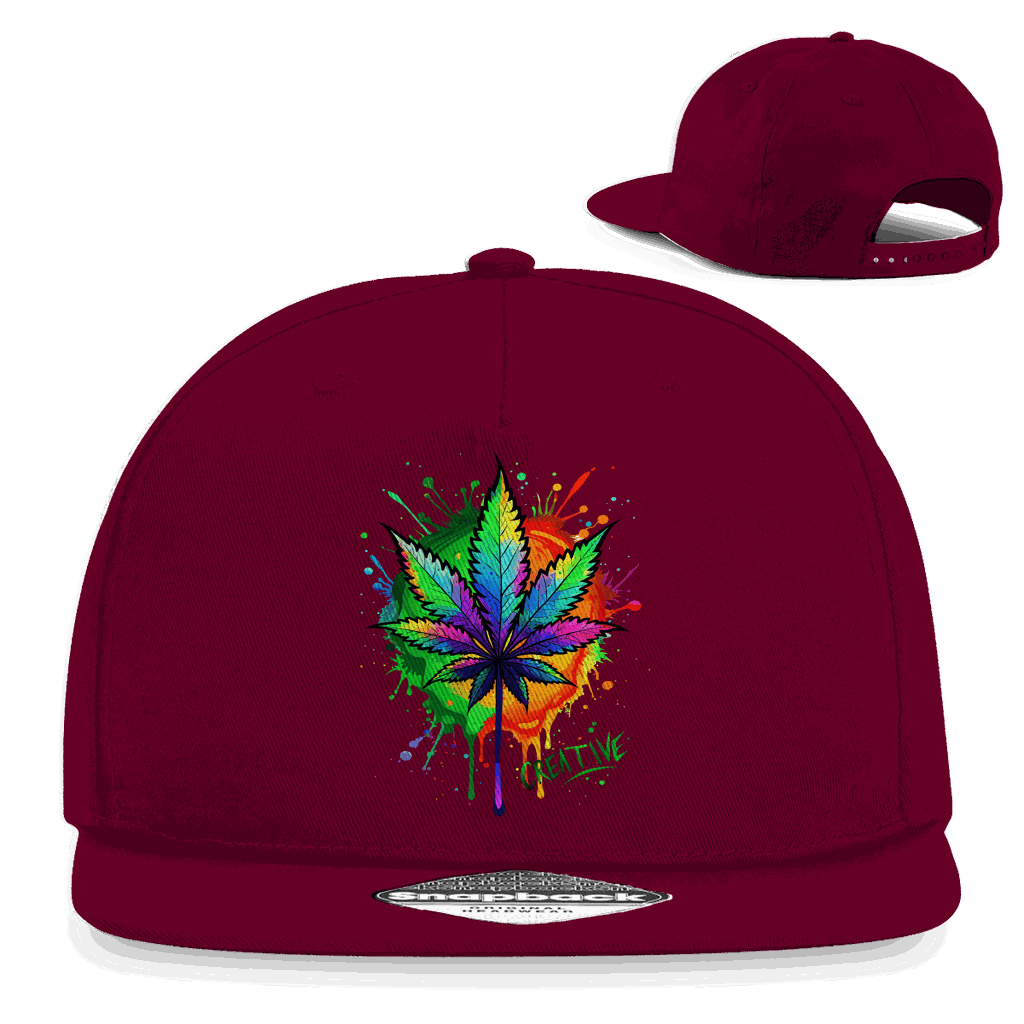 Snapback Rapper Cap - Leaf Creative | Division420®