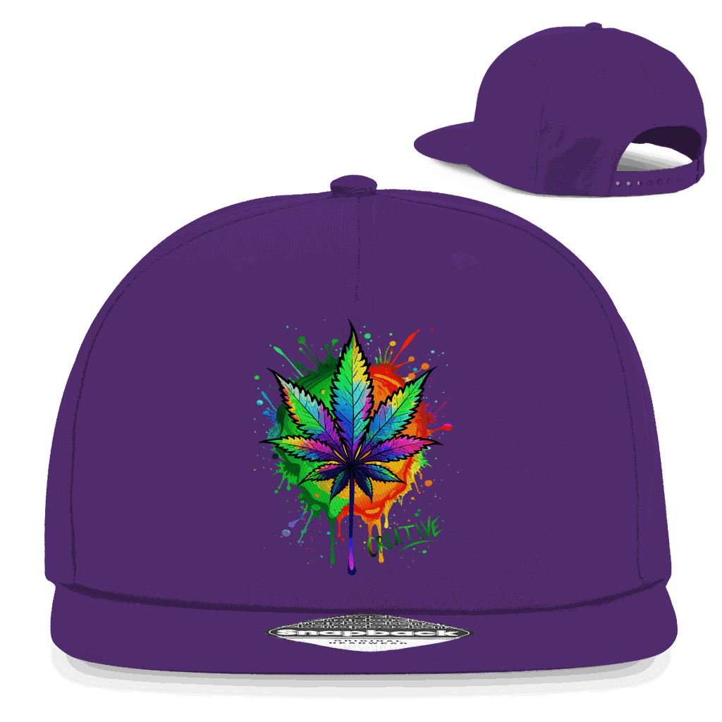 Snapback Rapper Cap - Leaf Creative | Division420®