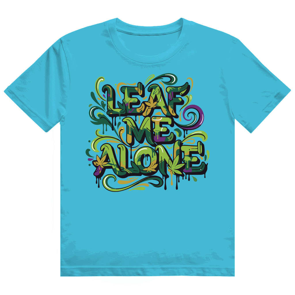 Heavy Cotton T-Shirt - Leaf me alone | Division420®