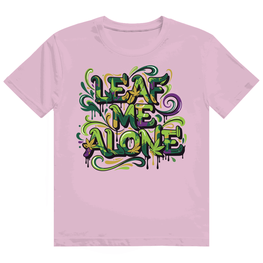 Heavy Cotton T-Shirt - Leaf me alone | Division420®