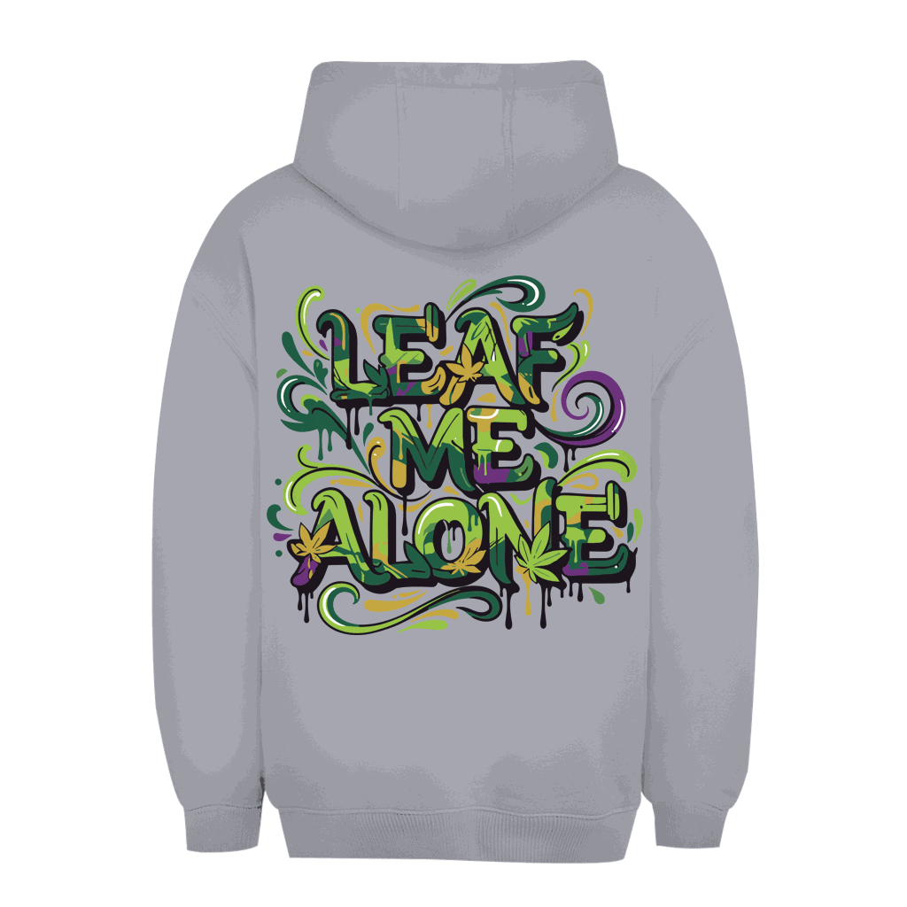 Unisex Oversize Hoodie - Leaf me alone | Division420®