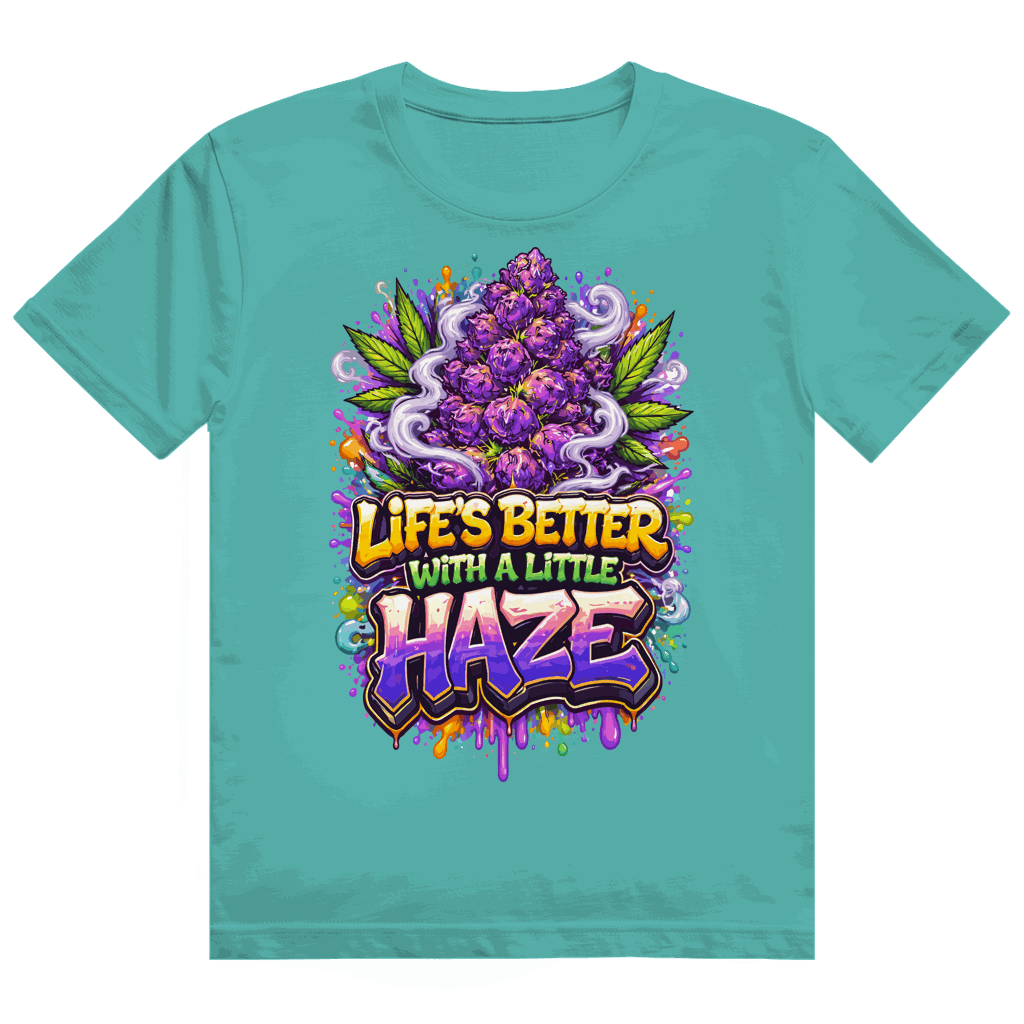 Heavy Cotton T-Shirt - Life is better with Haze | Division420®