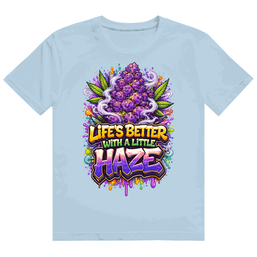 Heavy Cotton T-Shirt - Life is better with Haze | Division420®