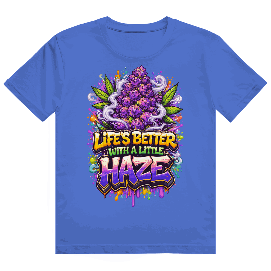 Heavy Cotton T-Shirt - Life is better with Haze | Division420®
