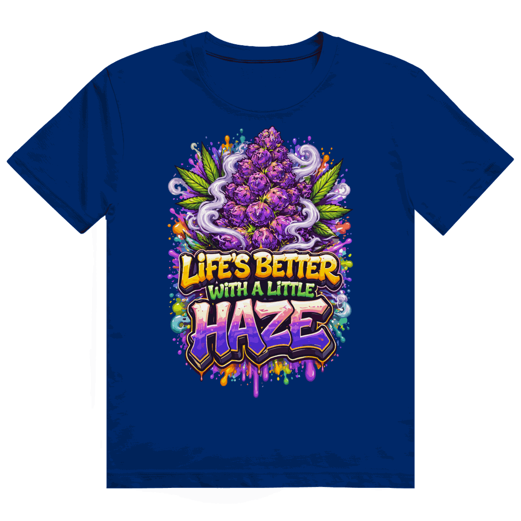 Heavy Cotton T-Shirt - Life is better with Haze | Division420®