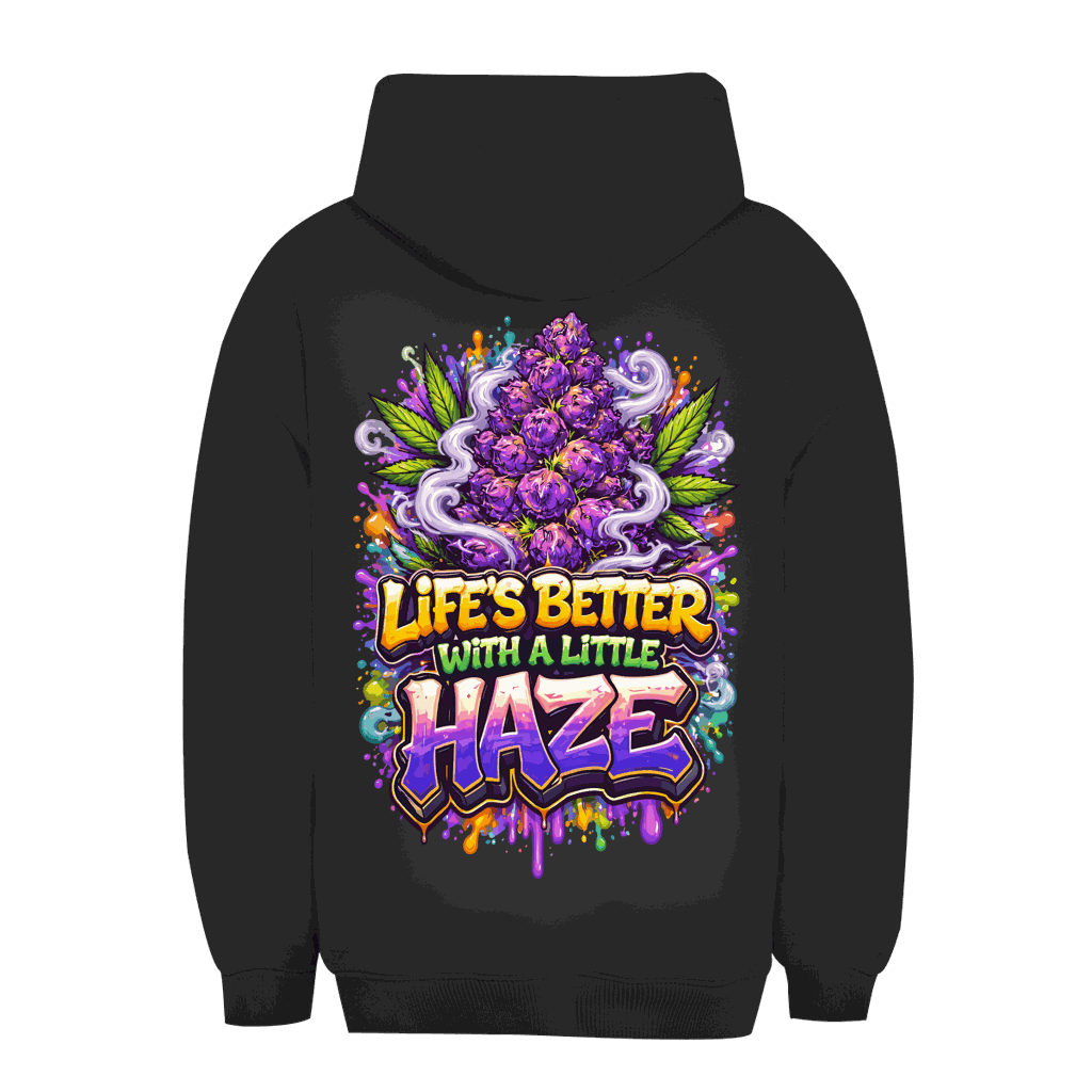 Unisex Oversize Hoodie - Life is better with Haze | Division420®
