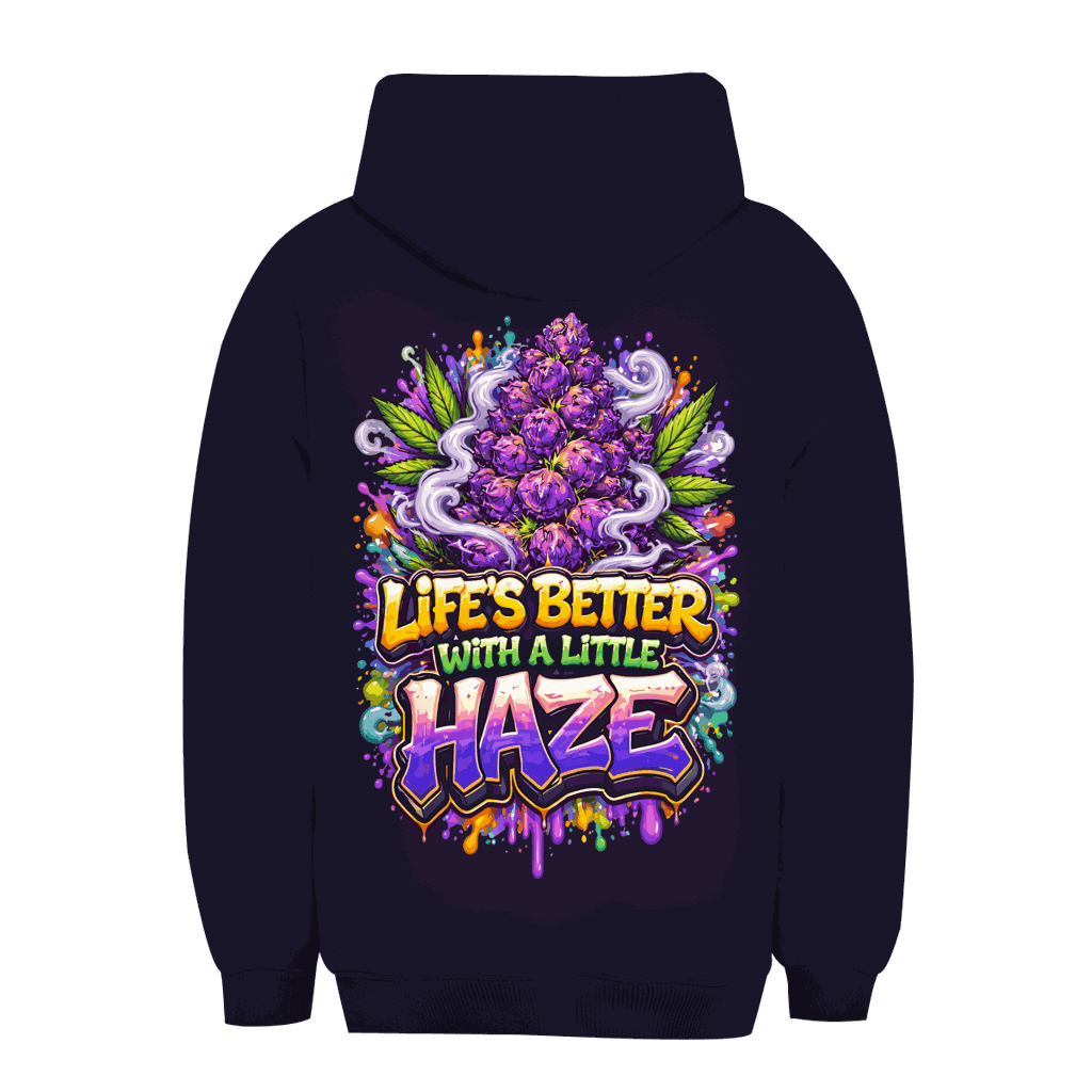 Unisex Oversize Hoodie - Life is better with Haze | Division420®