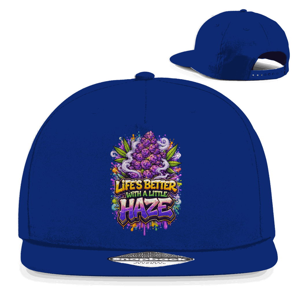 Snapback Rapper Cap - Life is better with Haze | Division420®