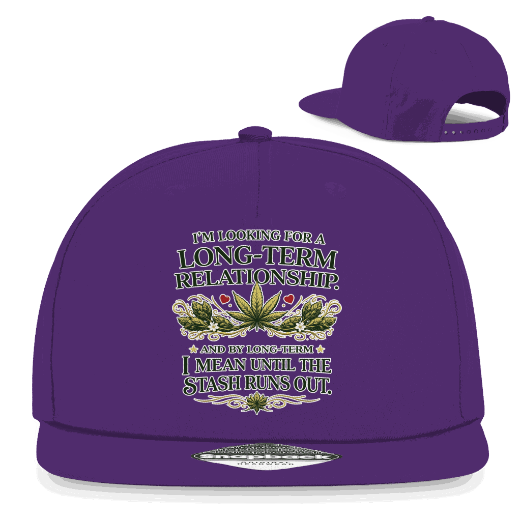 Snapback Rapper Cap - Long Term | Division420®