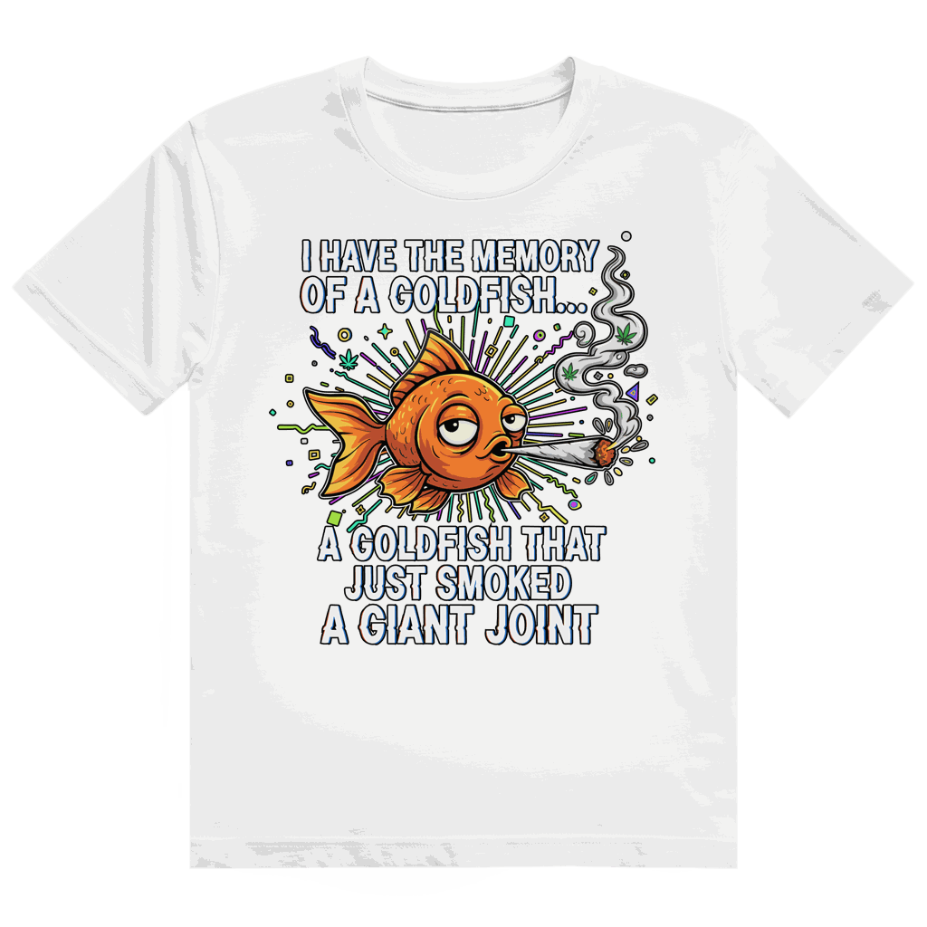 Heavy Cotton T-Shirt - Memory of a Goldfish | Division420®