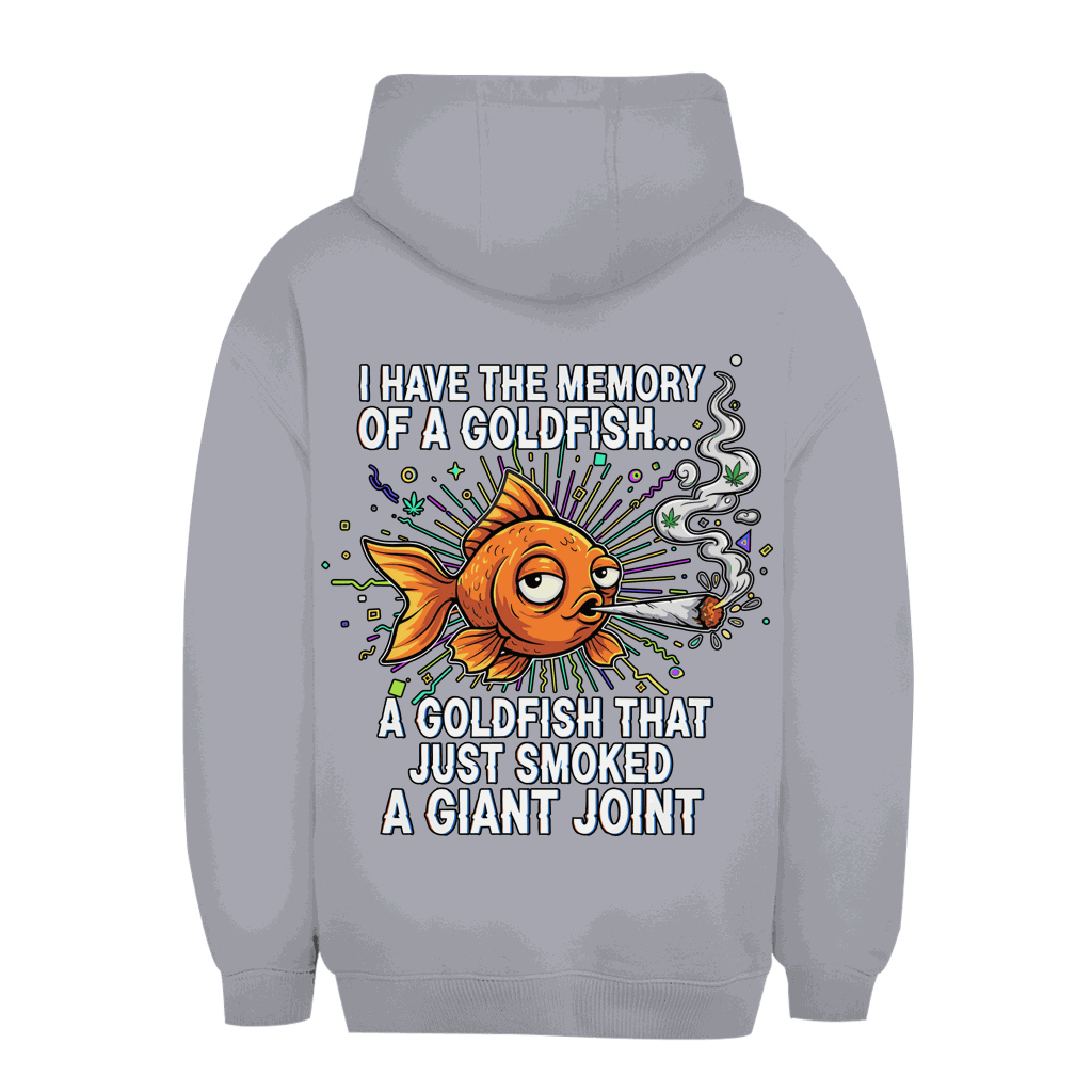 Unisex Oversize Hoodie - Memory of a Goldfish | Division420®