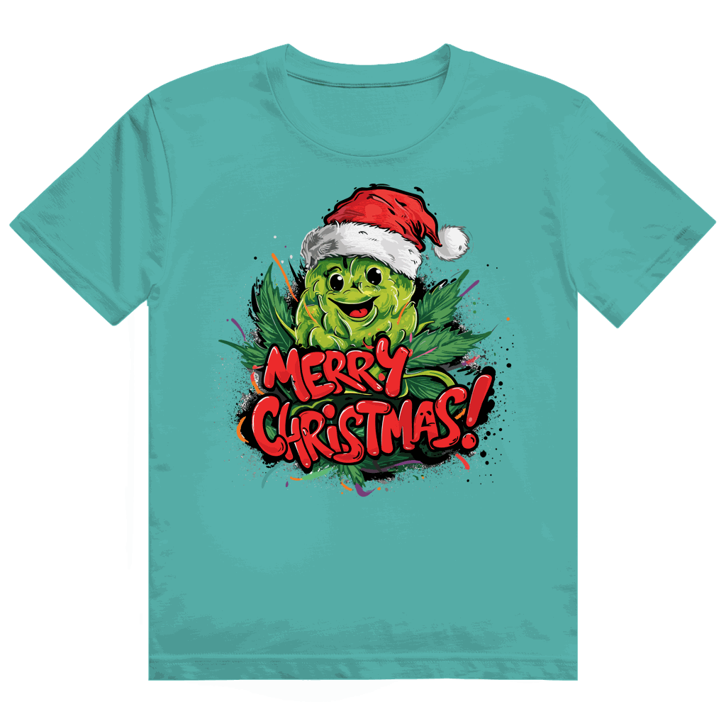Heavy Cotton T-Shirt - Merry Christmas Bud | Division420®