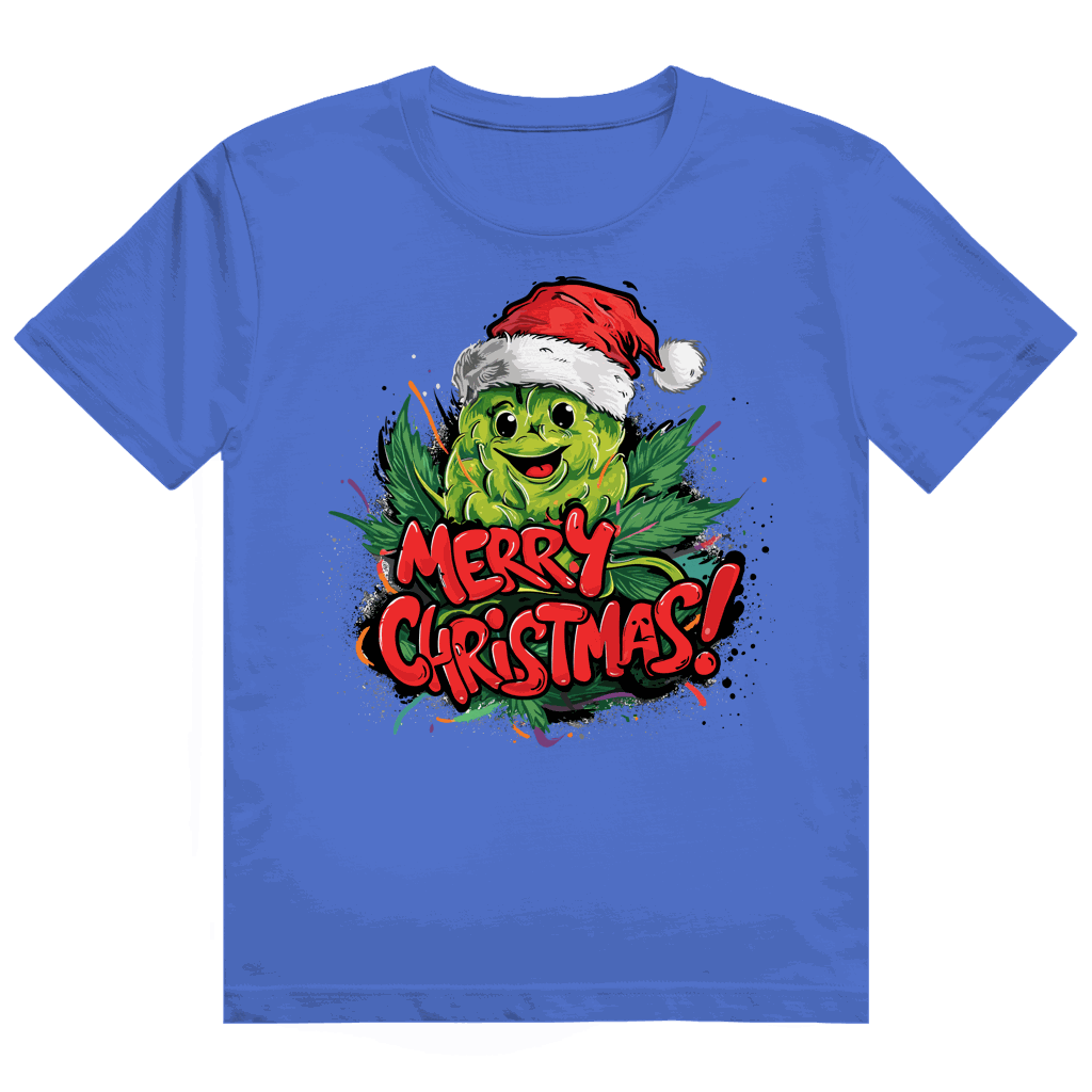 Heavy Cotton T-Shirt - Merry Christmas Bud | Division420®