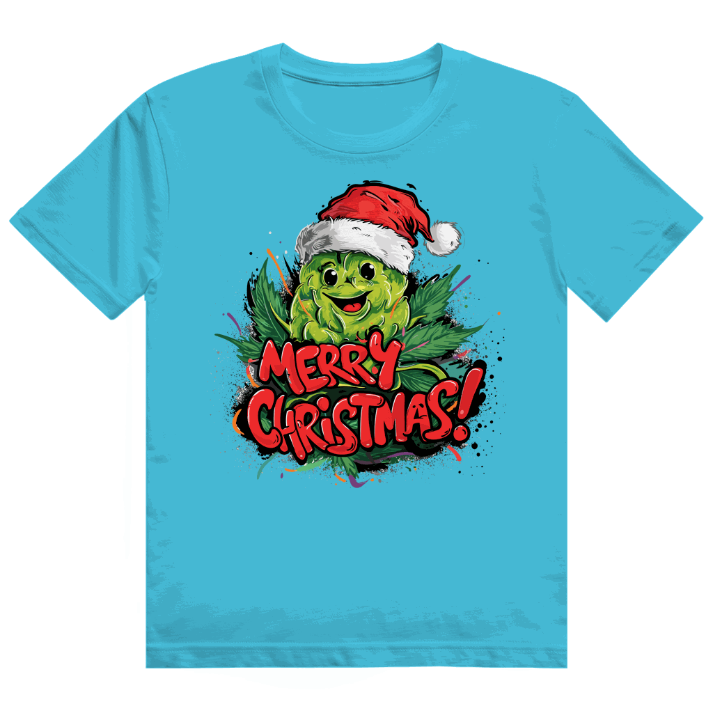 Heavy Cotton T-Shirt - Merry Christmas Bud | Division420®