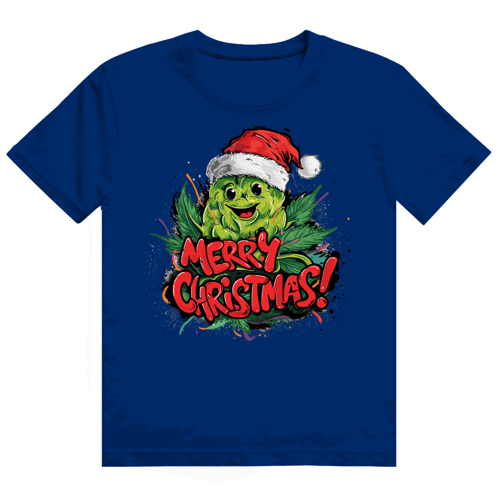 Heavy Cotton T-Shirt - Merry Christmas Bud | Division420®