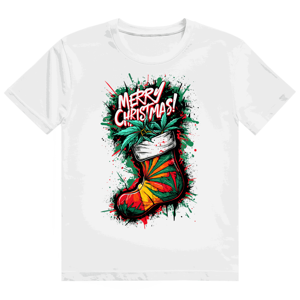Heavy Cotton T-Shirt - Merry Christmas | Division420®