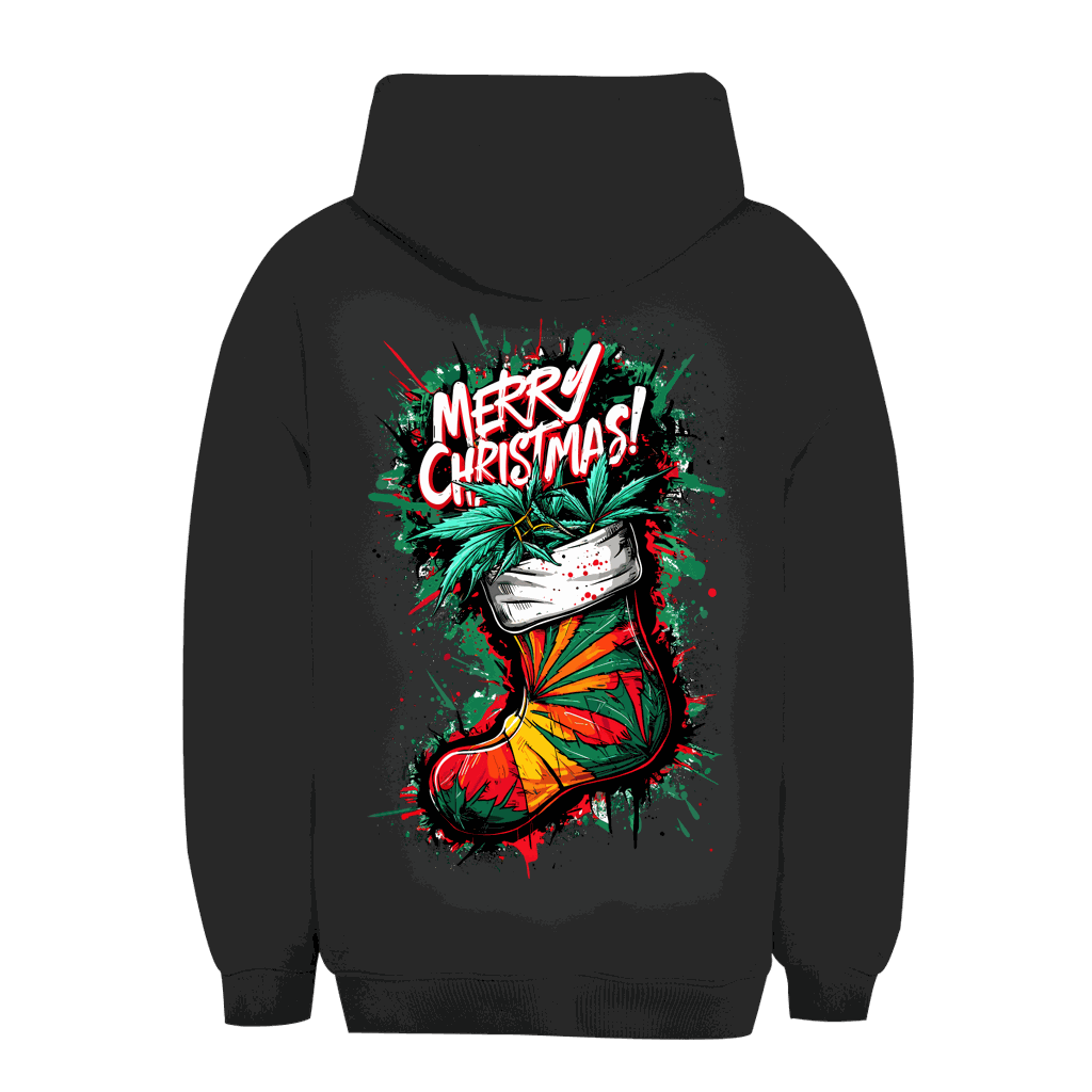 Unisex Oversize Hoodie Größe Übersicht Merry Christmas Division420