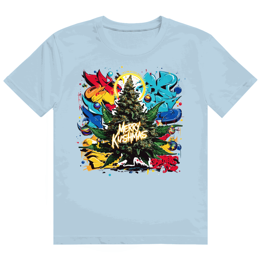 Heavy Cotton T-Shirt - Merry Kushmas | Division420®