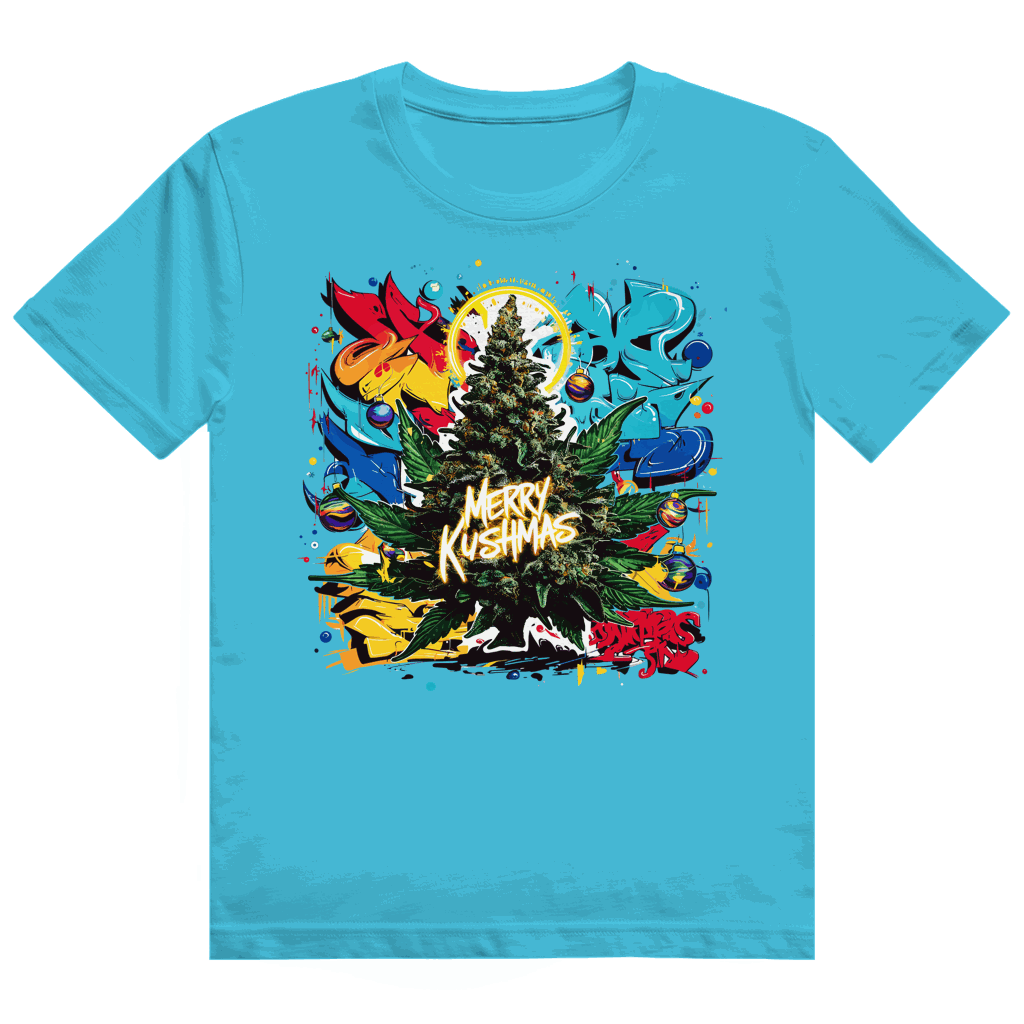 Heavy Cotton T-Shirt - Merry Kushmas | Division420®