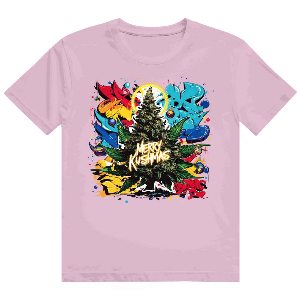 Heavy Cotton T-Shirt - Merry Kushmas | Division420®