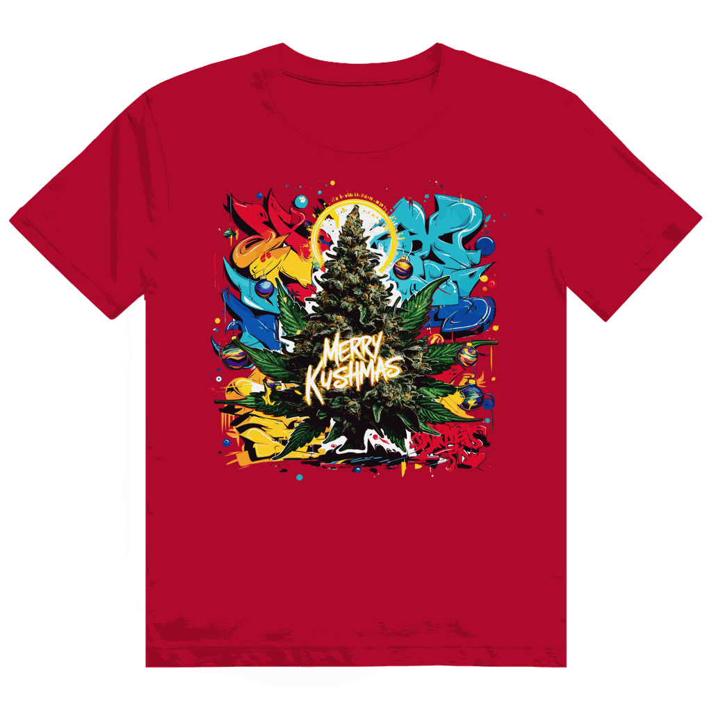 Heavy Cotton T-Shirt - Merry Kushmas | Division420®