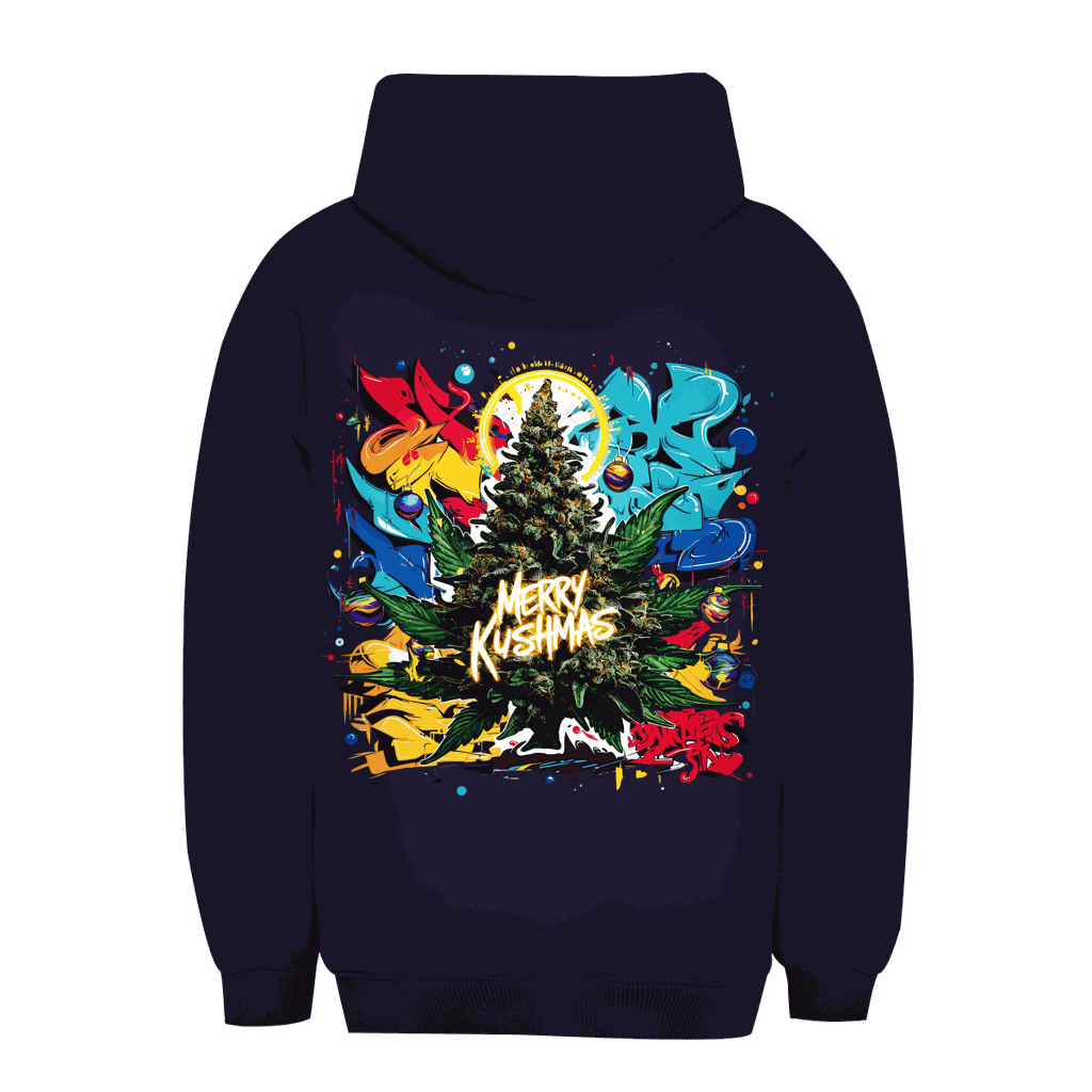 Unisex Oversize Hoodie - Merry Kushmas | Division420®
