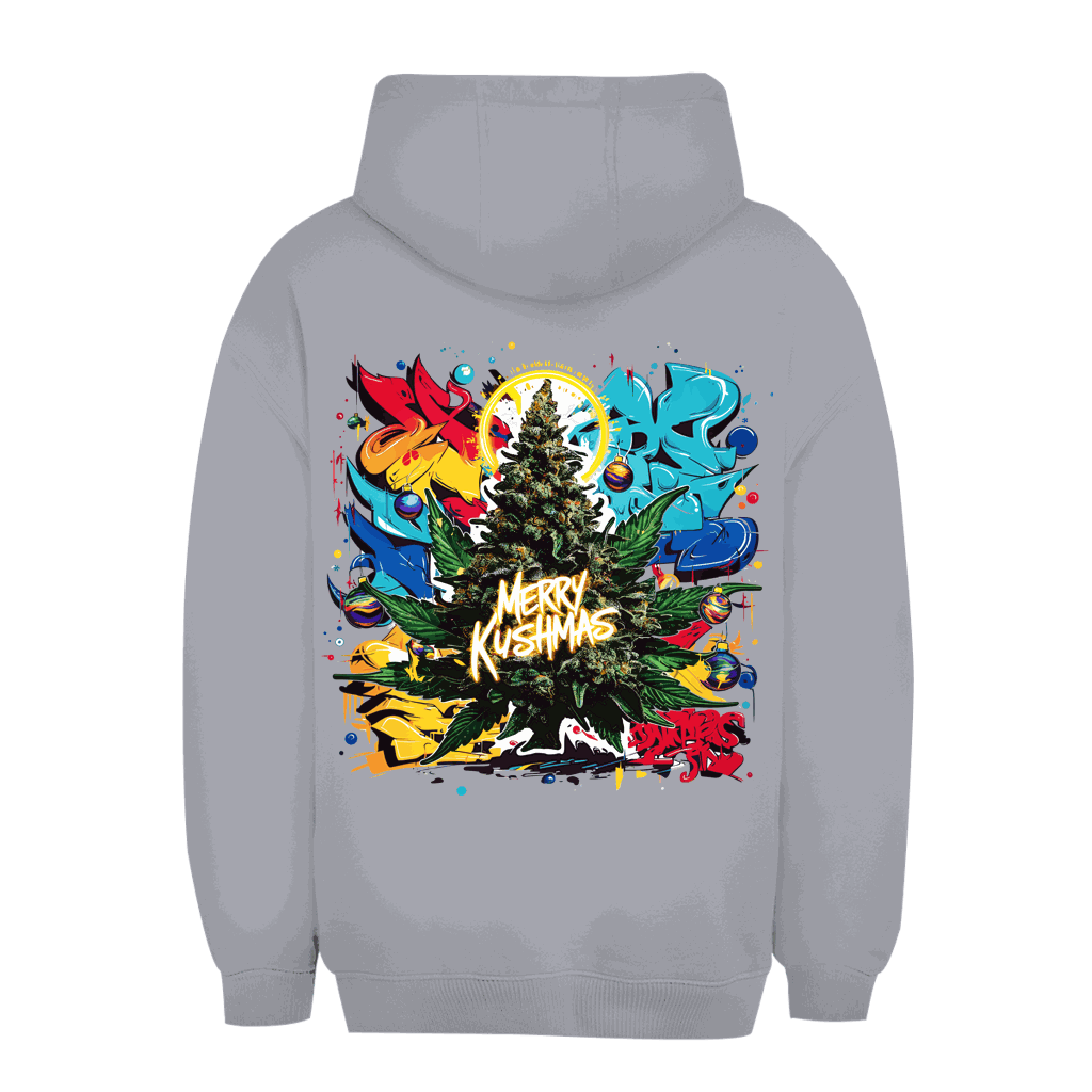Unisex Oversize Hoodie - Merry Kushmas | Division420®