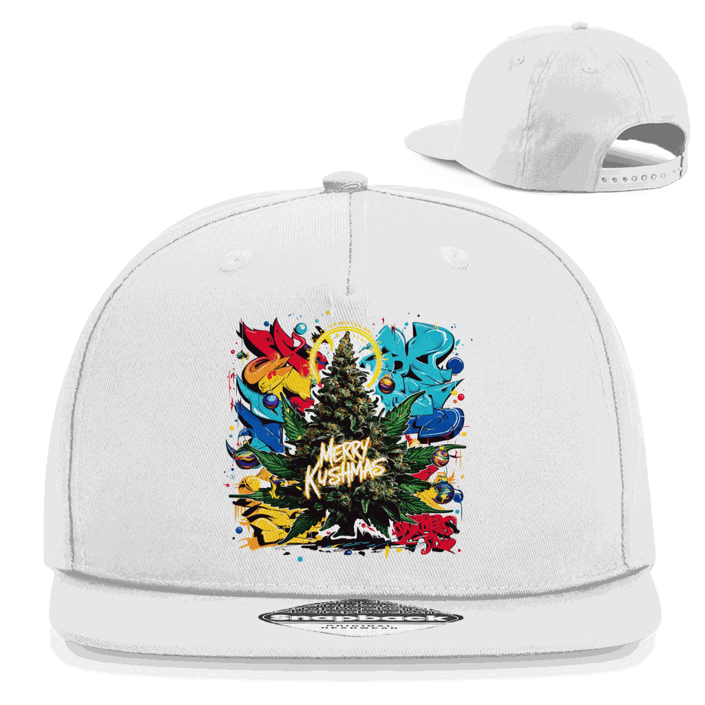Snapback Rapper Cap - Merry Kushmas | Division420®