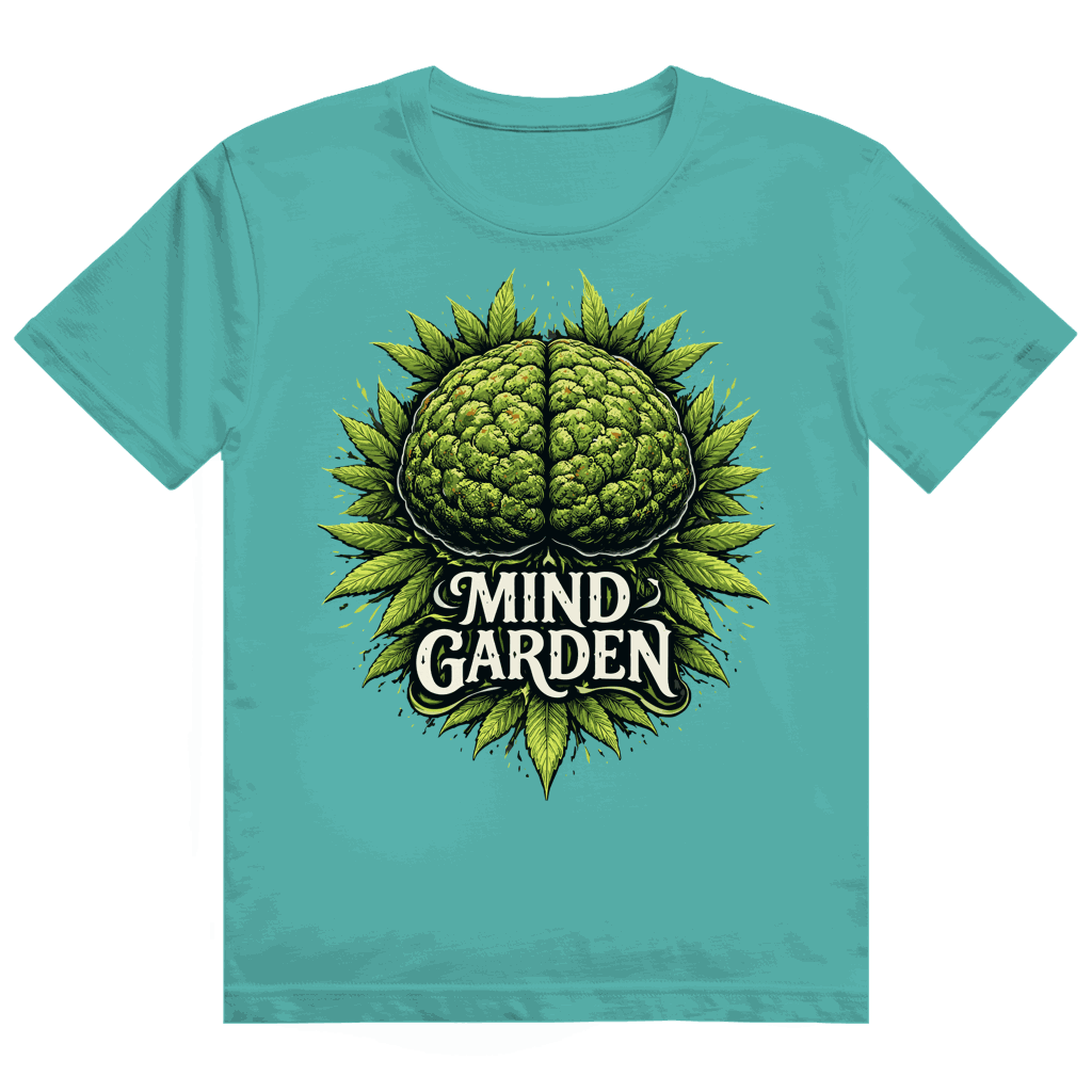 Heavy Cotton T-Shirt - Mind Garden Art Print | Division420®