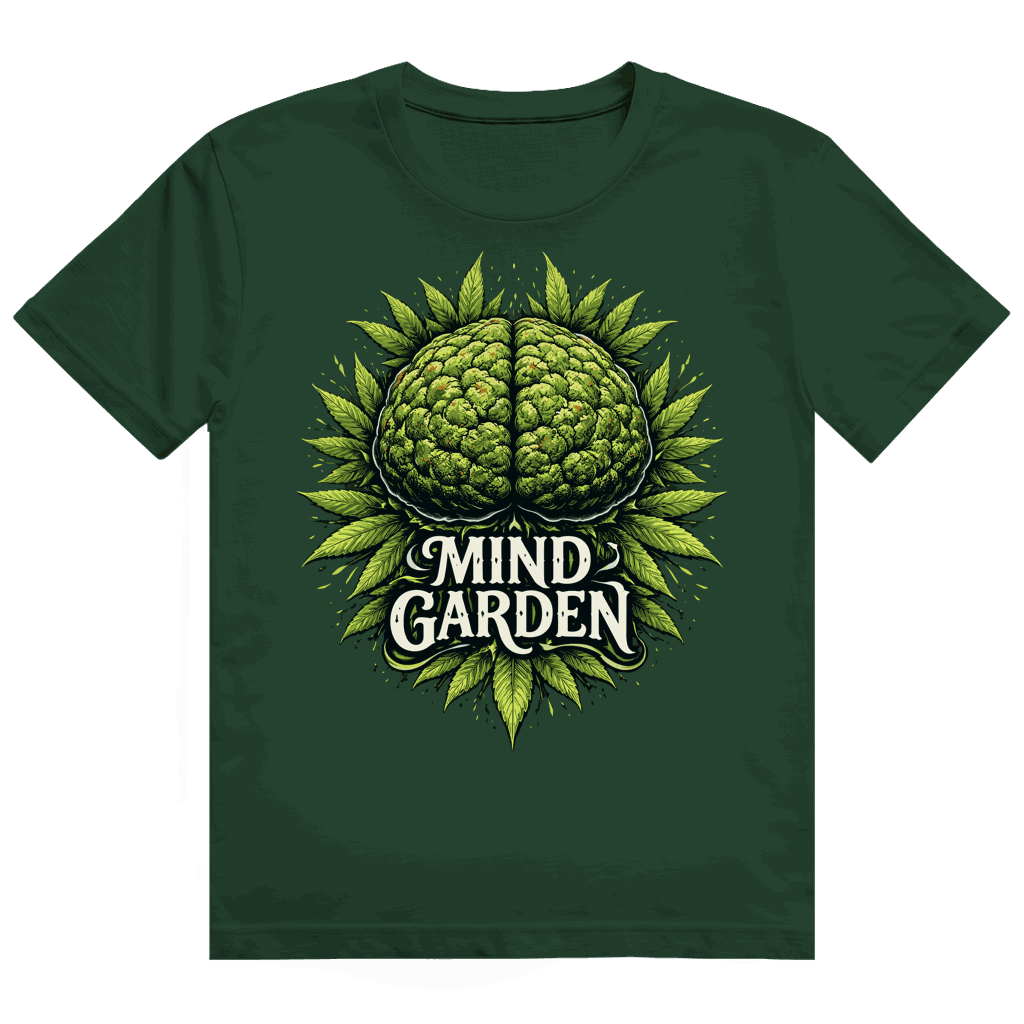 Heavy Cotton T-Shirt - Mind Garden Art Print | Division420®