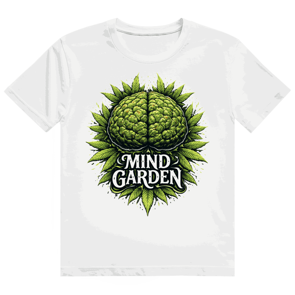 Heavy Cotton T-Shirt - Mind Garden Art Print | Division420®