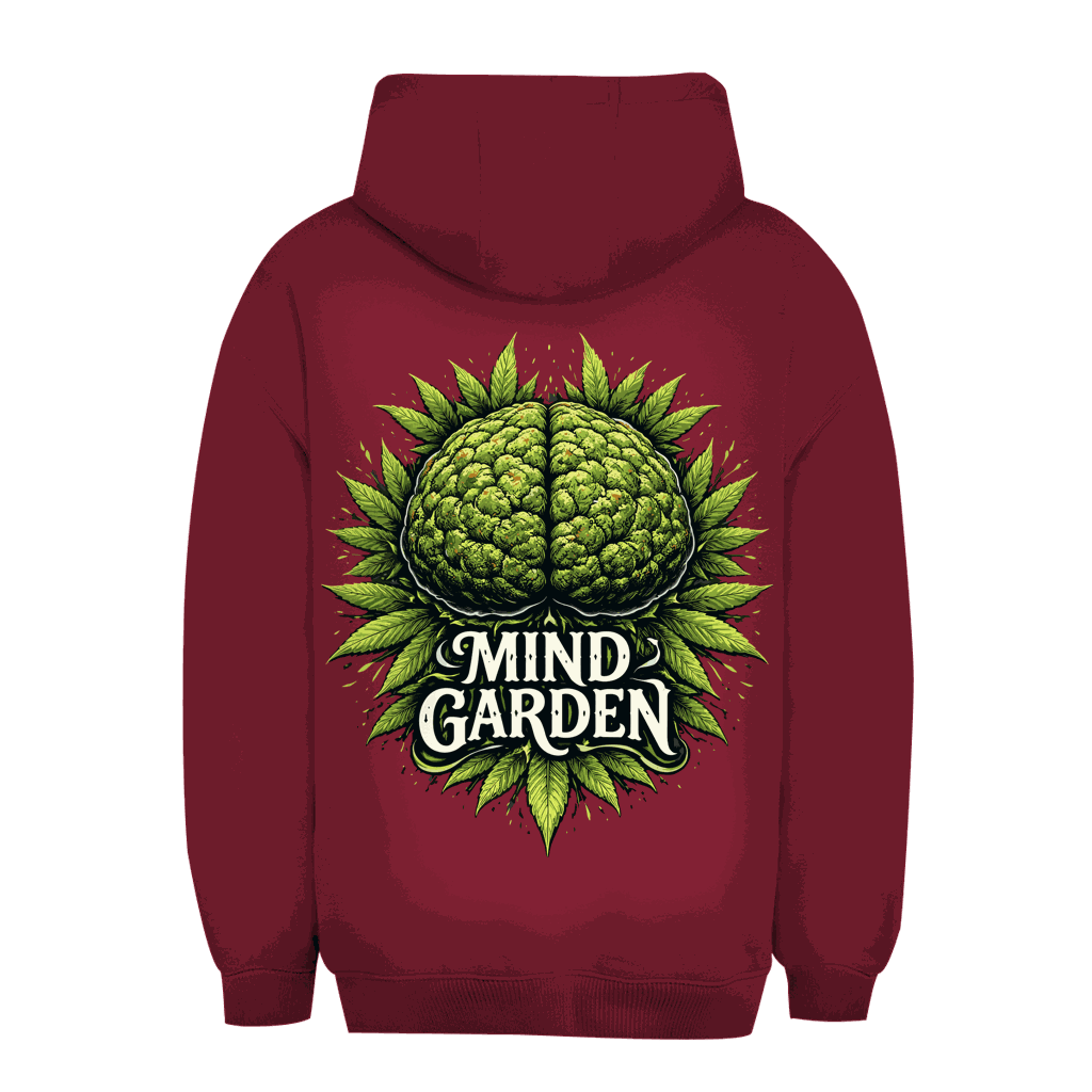 Unisex Oversize Hoodie - Mind Garden Art Print | Division420®