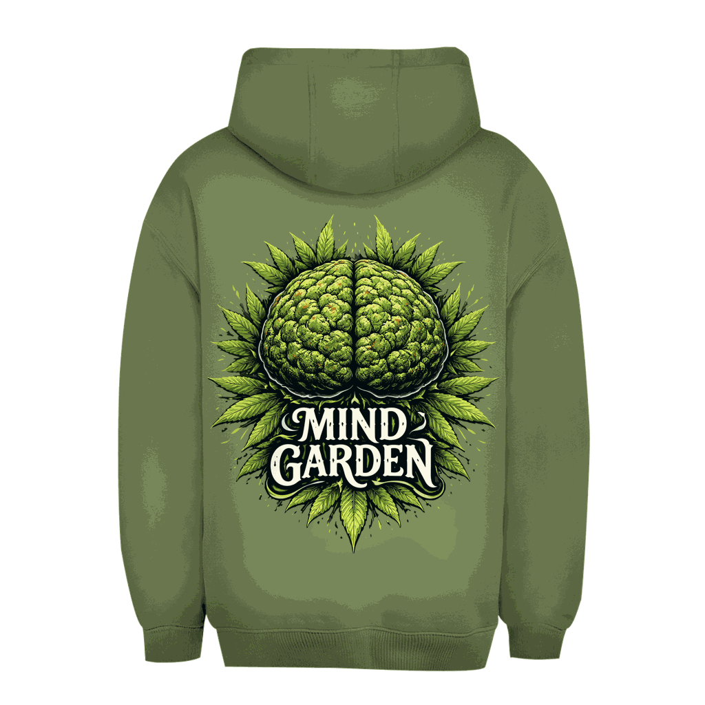 Unisex Oversize Hoodie - Mind Garden Art Print | Division420®