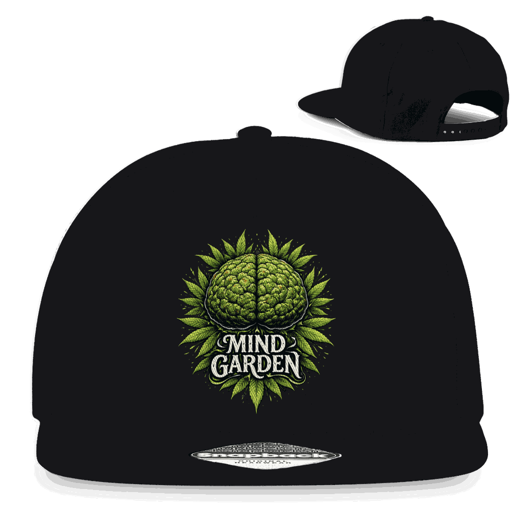 Snapback Rapper Cap - Mind Garden Art Print | Division420®