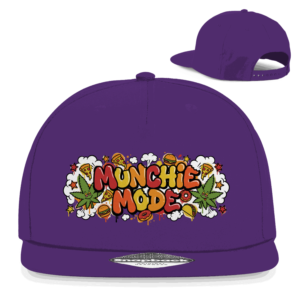 Snapback Rapper Cap - Munchie Mode | Division420®