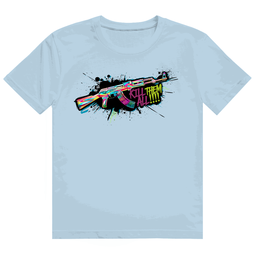 Heavy Cotton T-Shirt - Kill Them All Art Print | Division420®