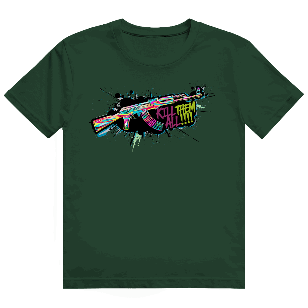Heavy Cotton T-Shirt - Kill Them All Art Print | Division420®
