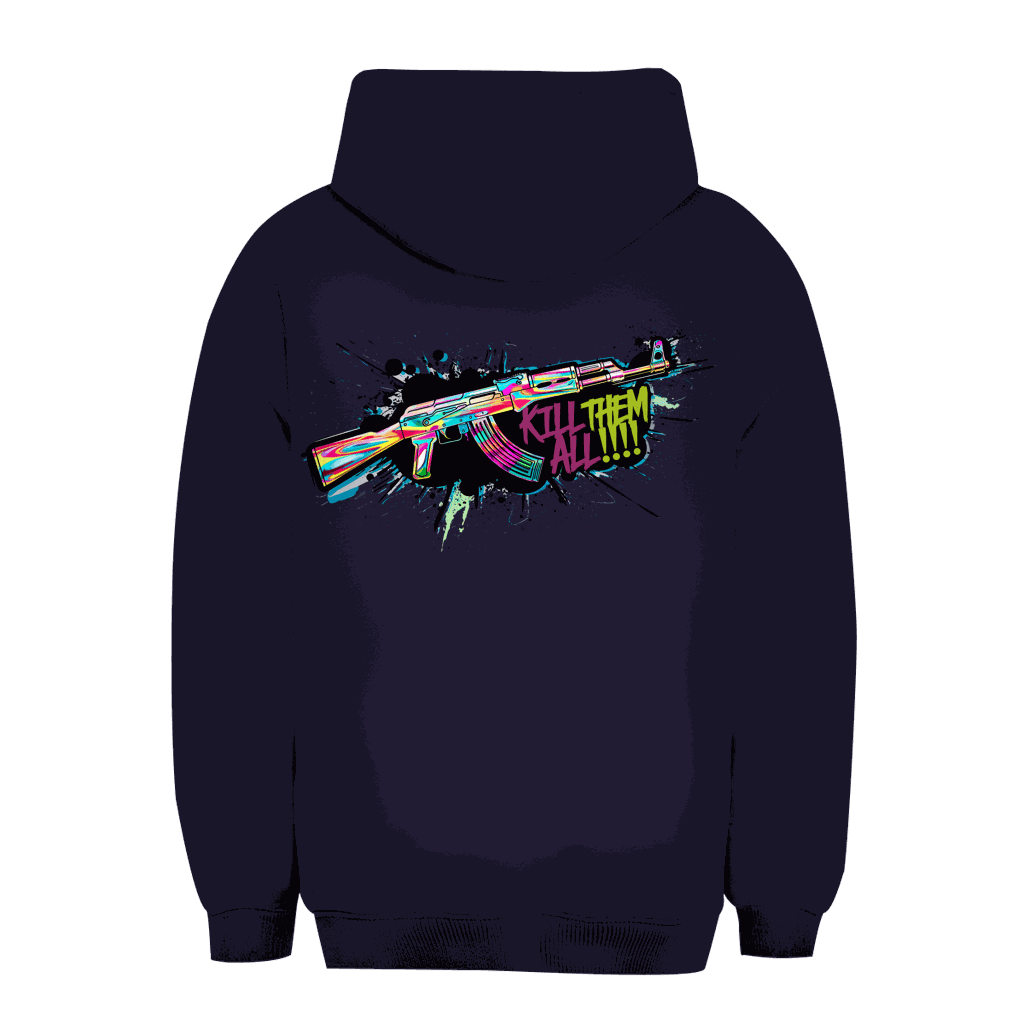 Unisex Oversize Hoodie - Kill Them All Art Print | Division420®