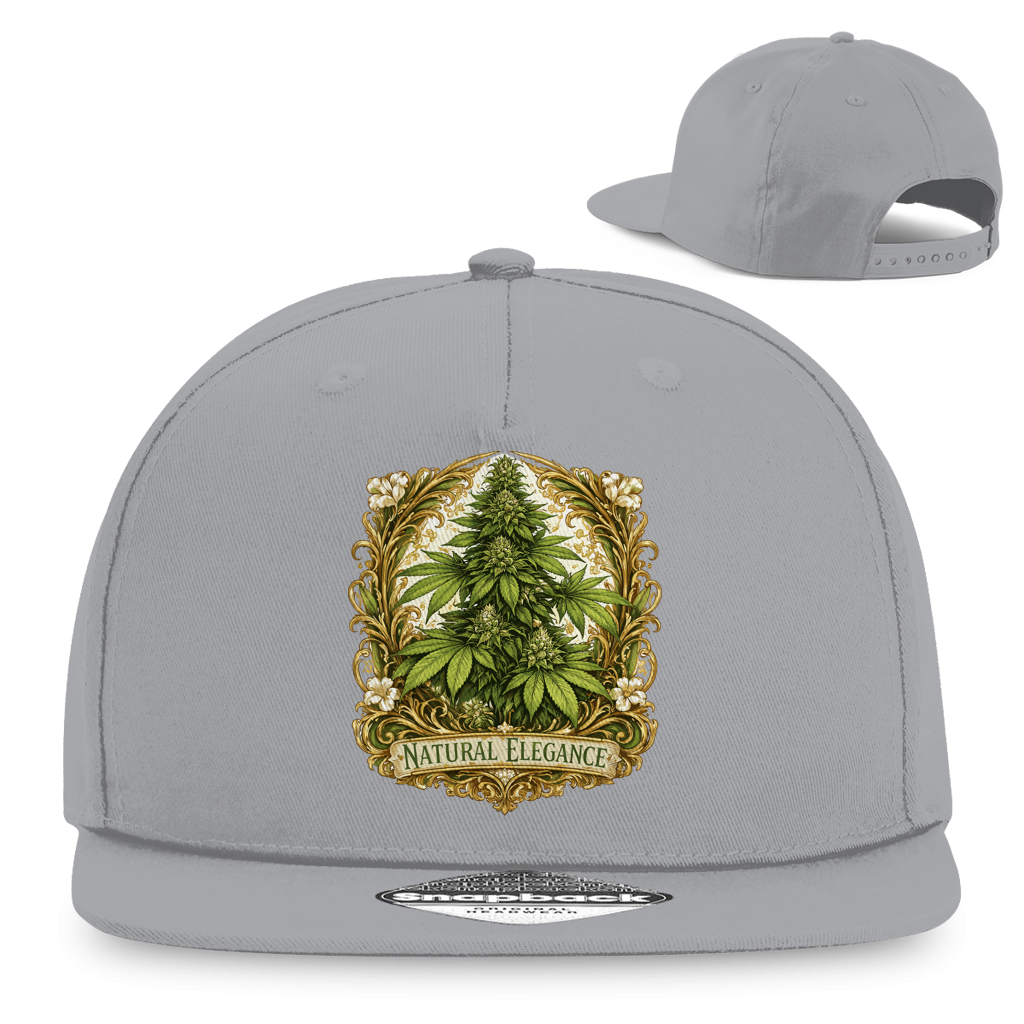 Division420 Snapback Rapper Cap aus Baumwoll-Twill mit Retro-Snapback und urbanem Streetwear-Design