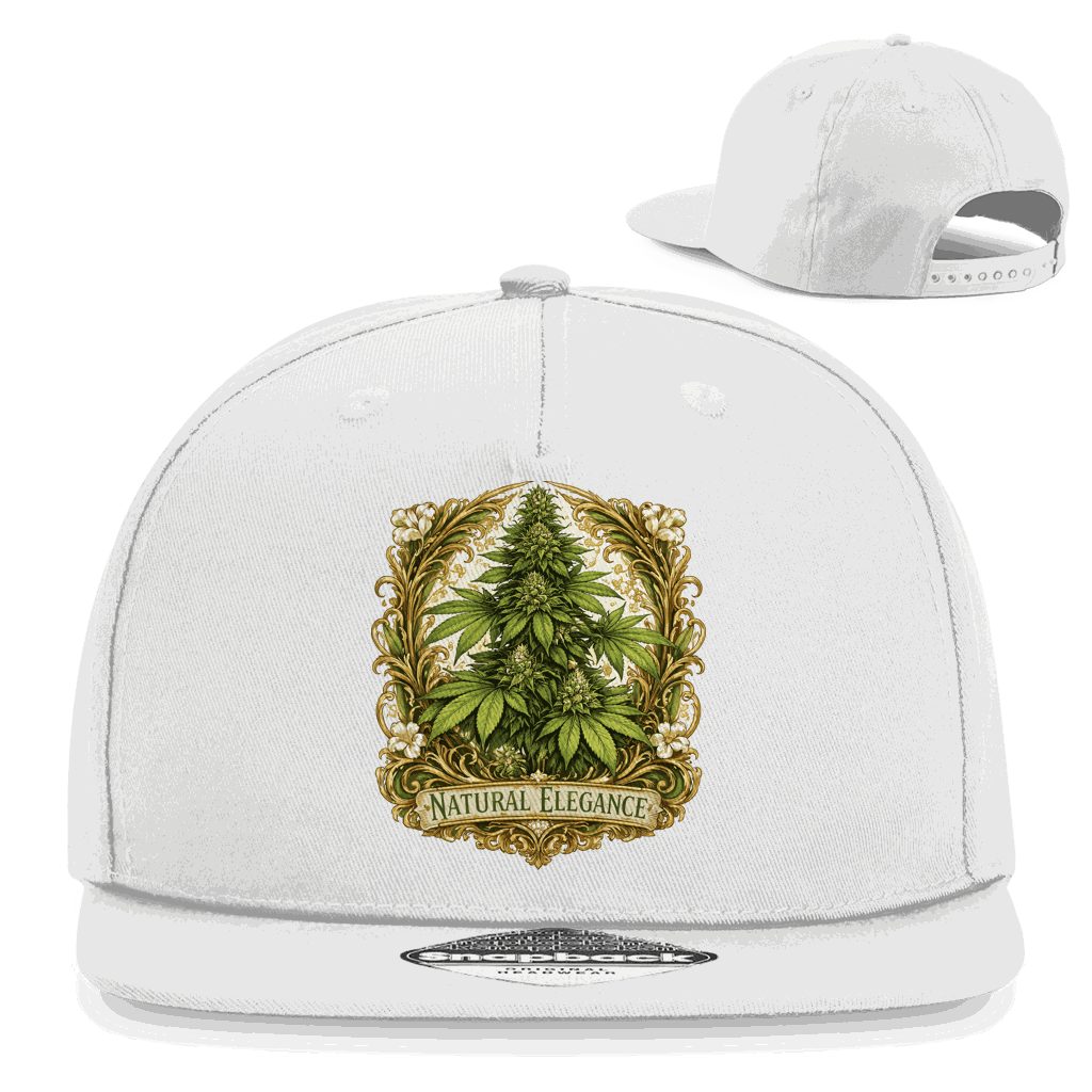 Snapback Rapper Cap - Natural Elegance | Division420®