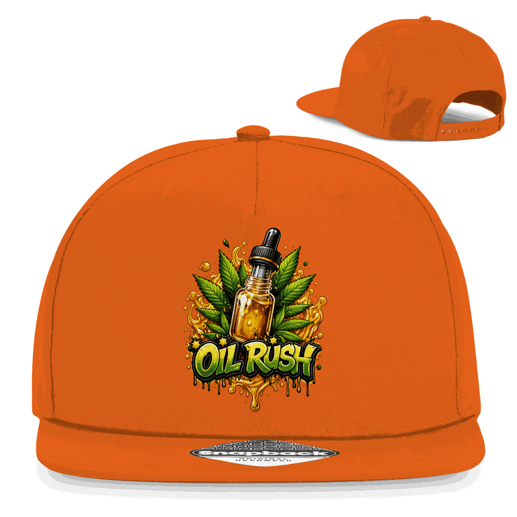 Snapback Rapper Cap - Oil Rush | Division420®