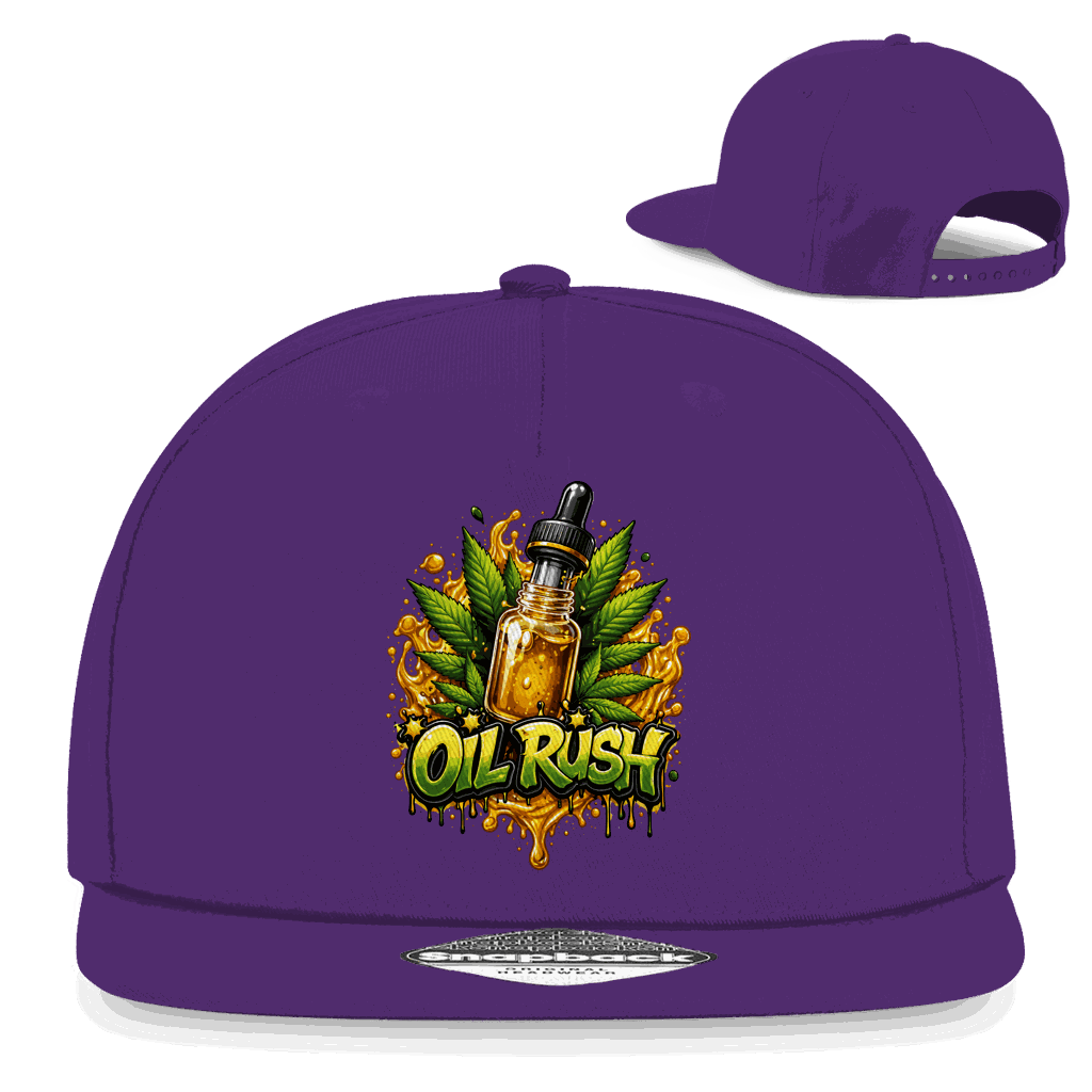 Snapback Rapper Cap - Oil Rush | Division420®