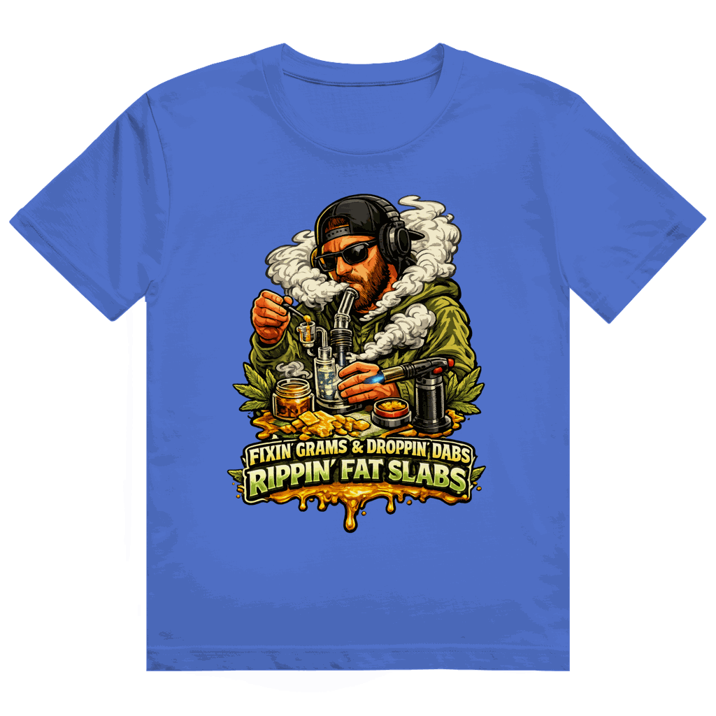 Heavy Cotton T-Shirt - Fat Slapbs Dabs | Division420®