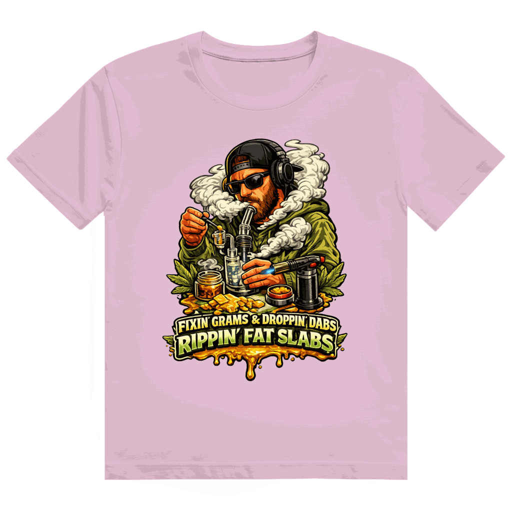 Heavy Cotton T-Shirt - Fat Slapbs Dabs | Division420®