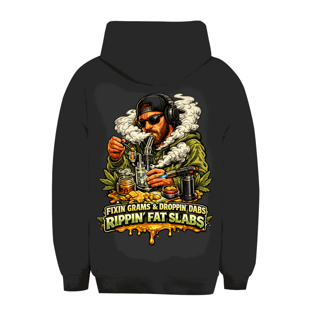 Unisex Oversize Hoodie - Fat Slapbs Dabs | Division420®