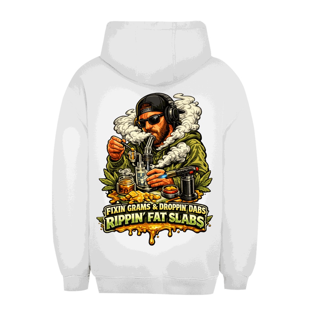 Unisex Oversize Hoodie - Fat Slapbs Dabs | Division420®