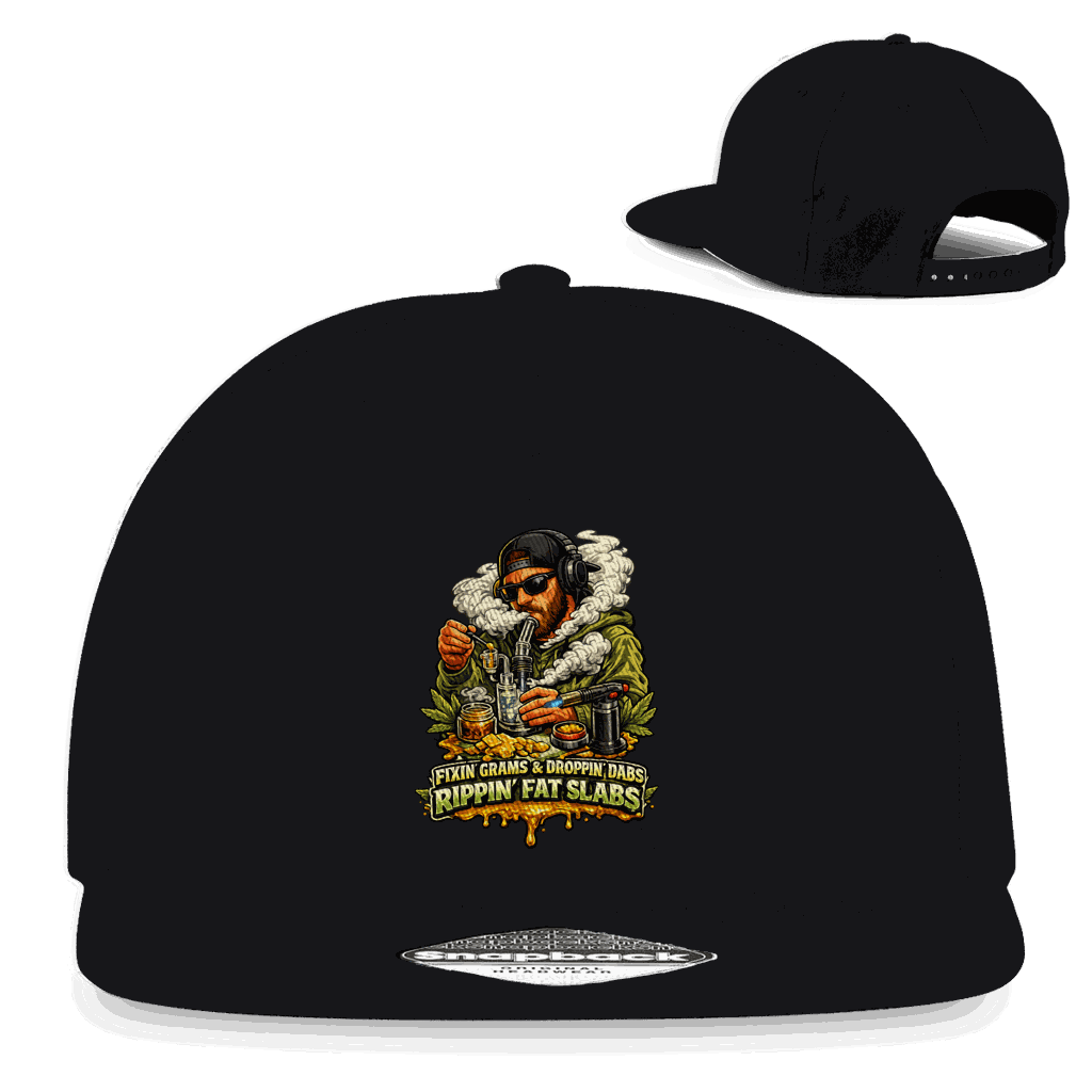 Snapback Rapper Cap - Fat Slapbs Dabs | Division420®