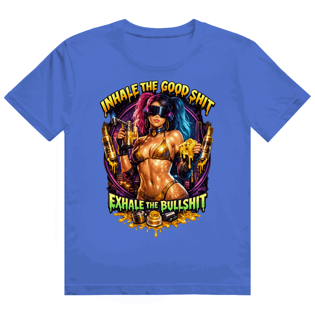 Heavy Cotton T-Shirt - Exhale the Bullshit | Division420®